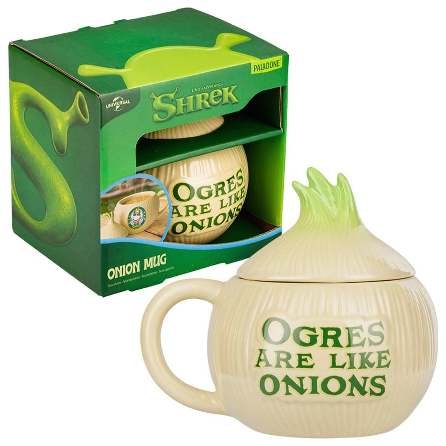 Shrek Onion bögre fedéllel termékfotó