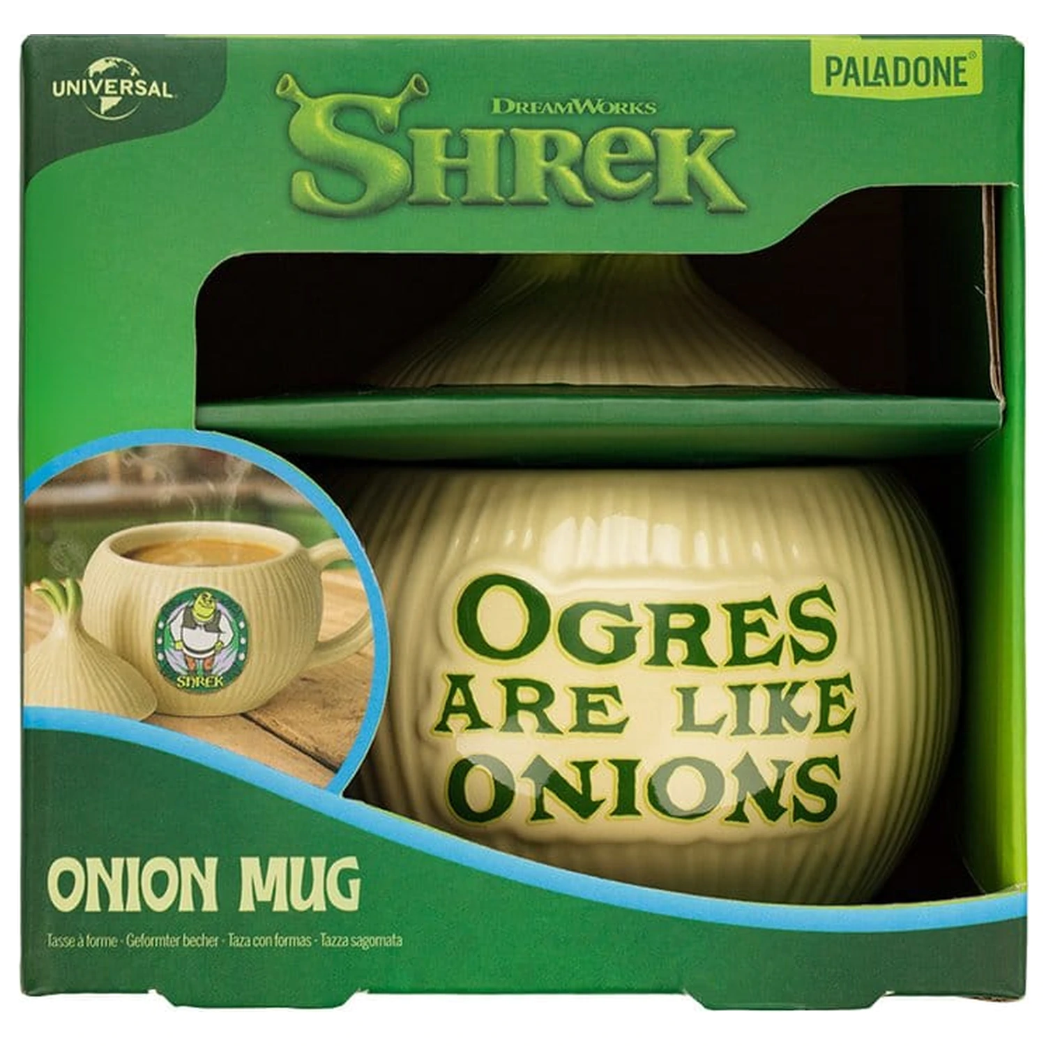 Shrek Onion bögre fedéllel termékfotó