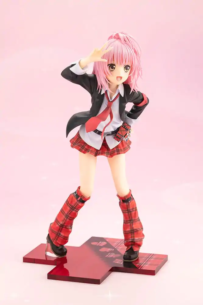 Shugo Chara! 1/7 Hinamori Amu School Uniform Ver. PVC szobor figura 21 cm    termékfotó