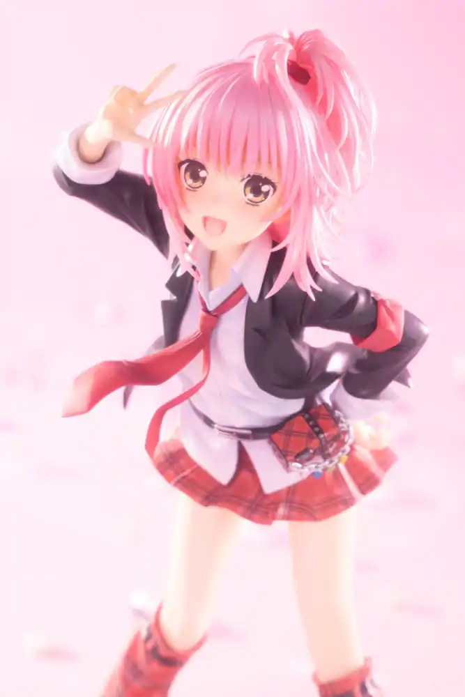 Shugo Chara! 1/7 Hinamori Amu School Uniform Ver. PVC szobor figura 21 cm    termékfotó