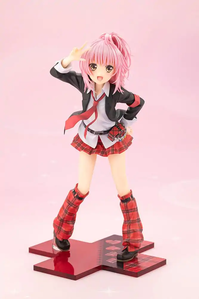 Shugo Chara! 1/7 Hinamori Amu School Uniform Ver. PVC szobor figura 21 cm    termékfotó