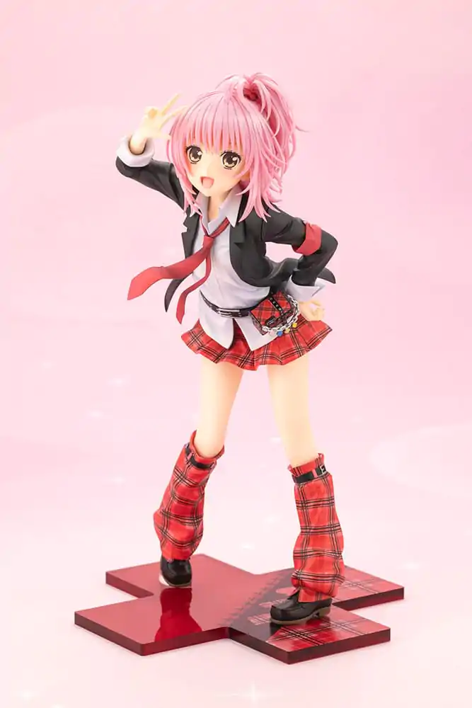 Shugo Chara! 1/7 Hinamori Amu School Uniform Ver. PVC szobor figura 21 cm    termékfotó