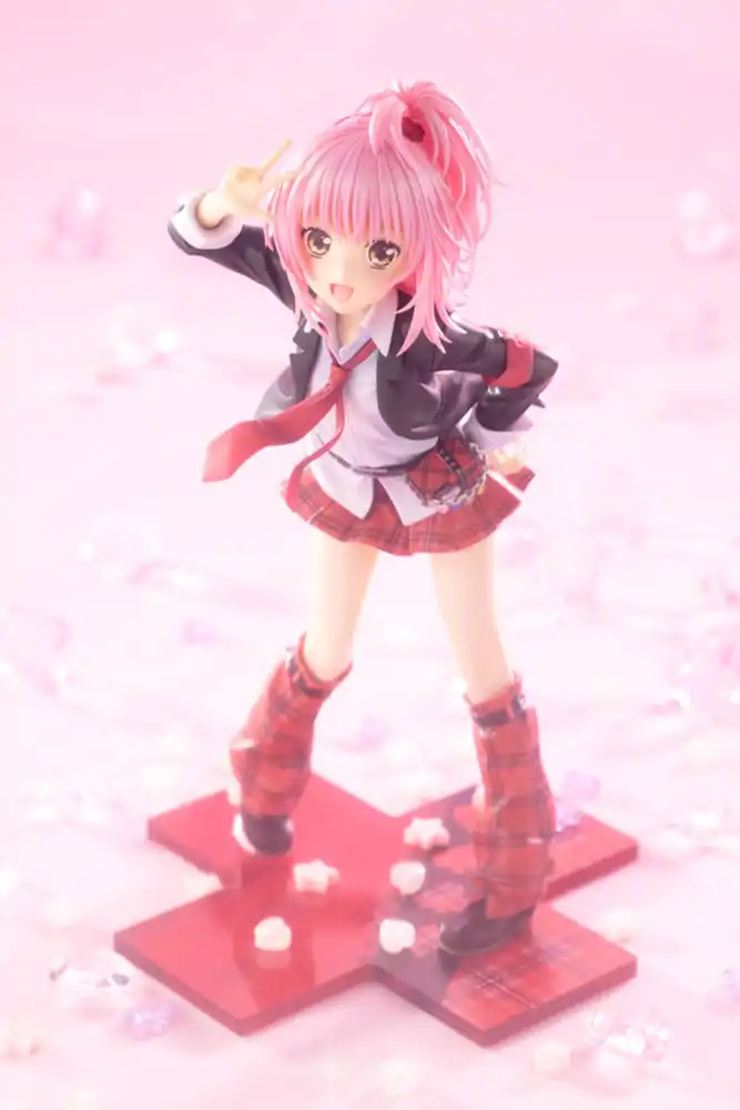 Shugo Chara! 1/7 Hinamori Amu School Uniform Ver. PVC szobor figura 21 cm    termékfotó
