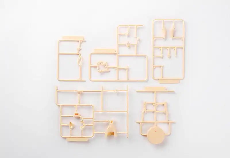 Shunya Yamashita Military Qty's 1/20 PLAMAX MF-44 minimum factory Colletta: Makeup Edition (re-run) Műanyag modell készlet 9 cm termékfotó