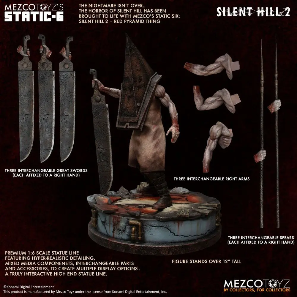 Silent Hill 2 1/6 Red Pyramid Thing PVC szobor figura 42 cm termékfotó