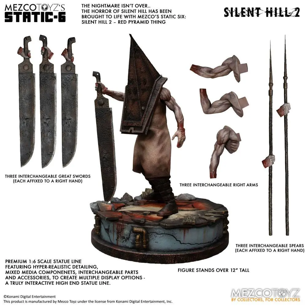 Silent Hill 2 1/6 Red Pyramid Thing PVC szobor figura 42 cm termékfotó