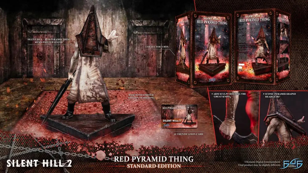 Silent Hill 2 Red Pyramid Thing szobor figura 46 cm termékfotó