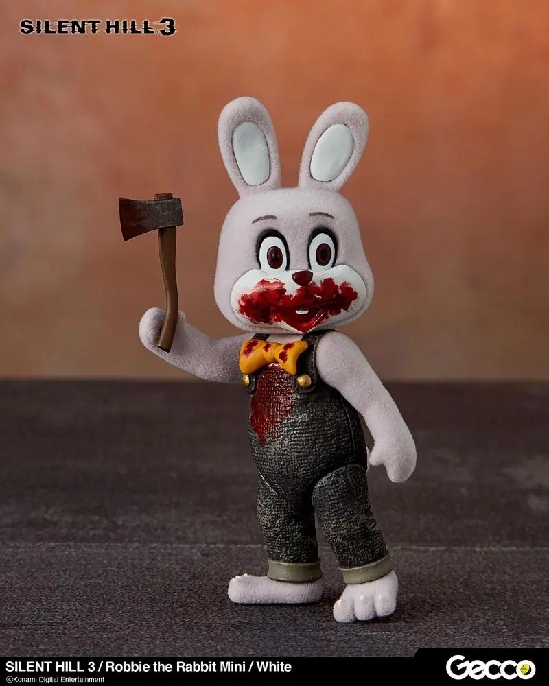Silent Hill 3 Mini akciófigura Robbie the Rabbit White Version 10 cm termékfotó