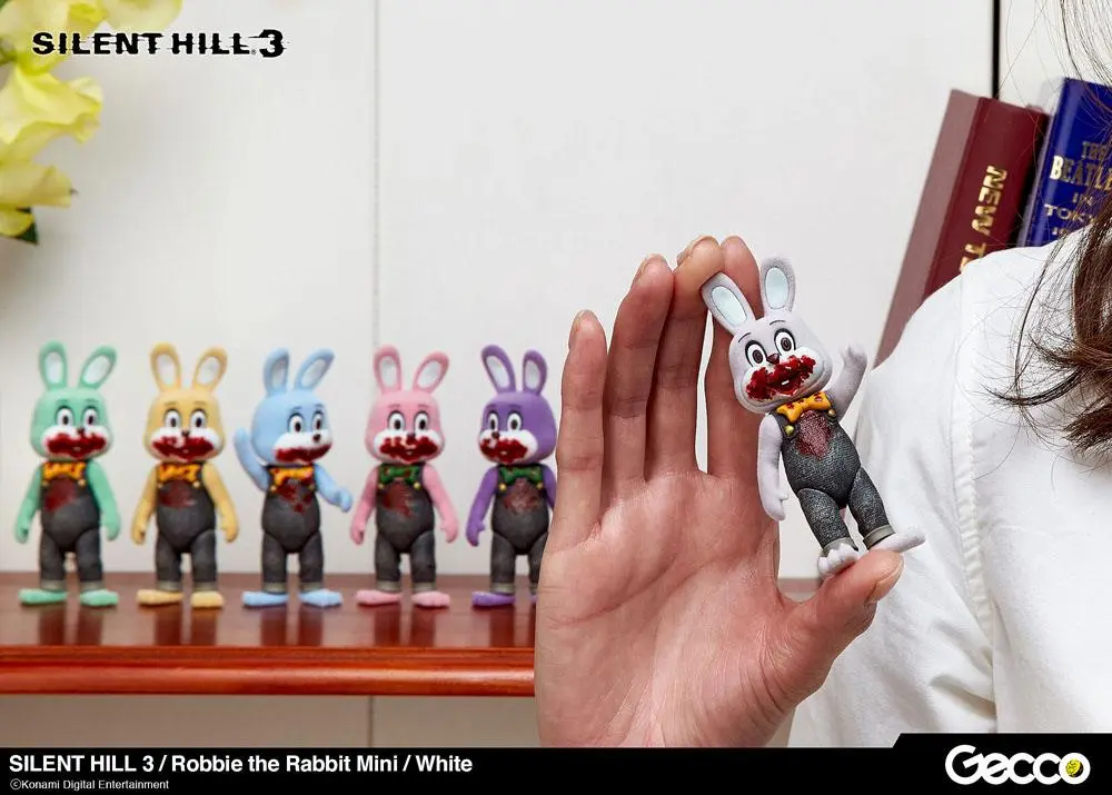 Silent Hill 3 Mini akciófigura Robbie the Rabbit White Version 10 cm termékfotó