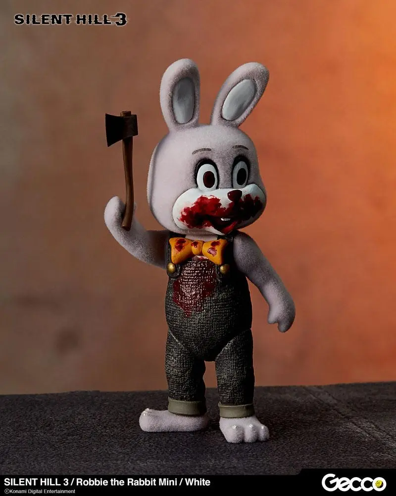 Silent Hill 3 Mini akciófigura Robbie the Rabbit White Version 10 cm termékfotó