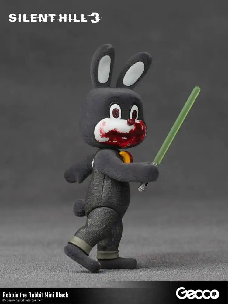 Silent Hill 3 Robbie the Rabbit Mini Black Version Mini akciófigura 10 cm termékfotó