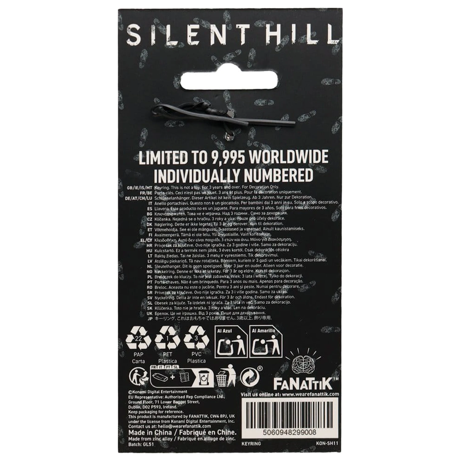 Silent Hill Hotel Red Limitált kiadás kulcstartó             termékfotó