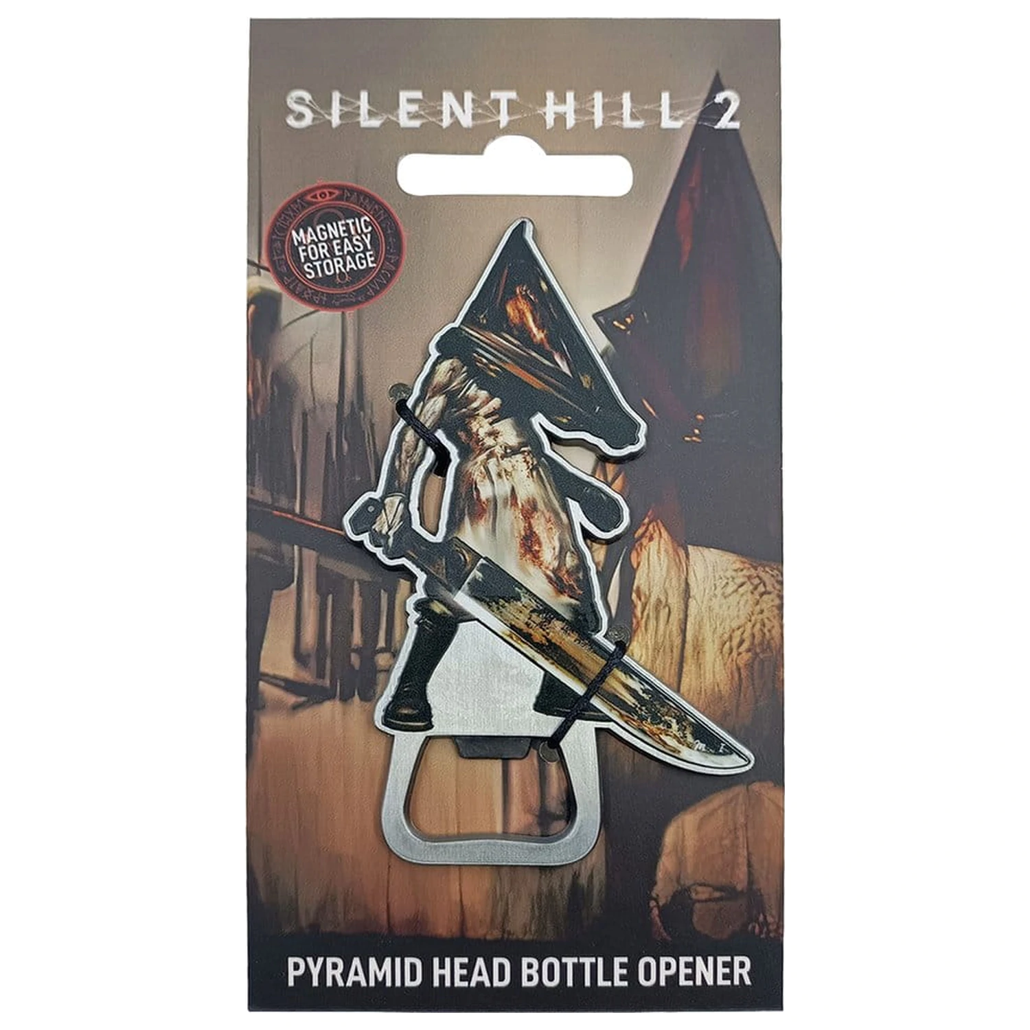 Silent Hill Pyramid Head sörnyitó 6 x 9 cm termékfotó