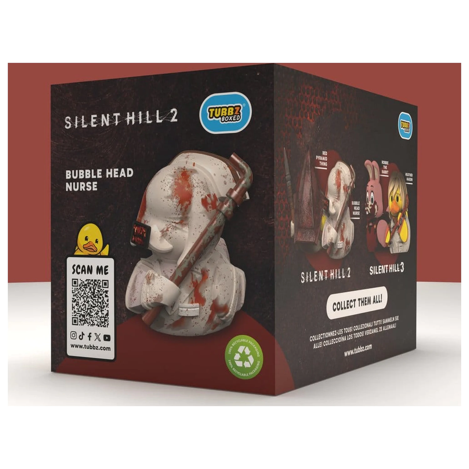 Silent Hill Tubbz PVC figura Bubble Head Nurse Boxed Edition 10 cm  termékfotó