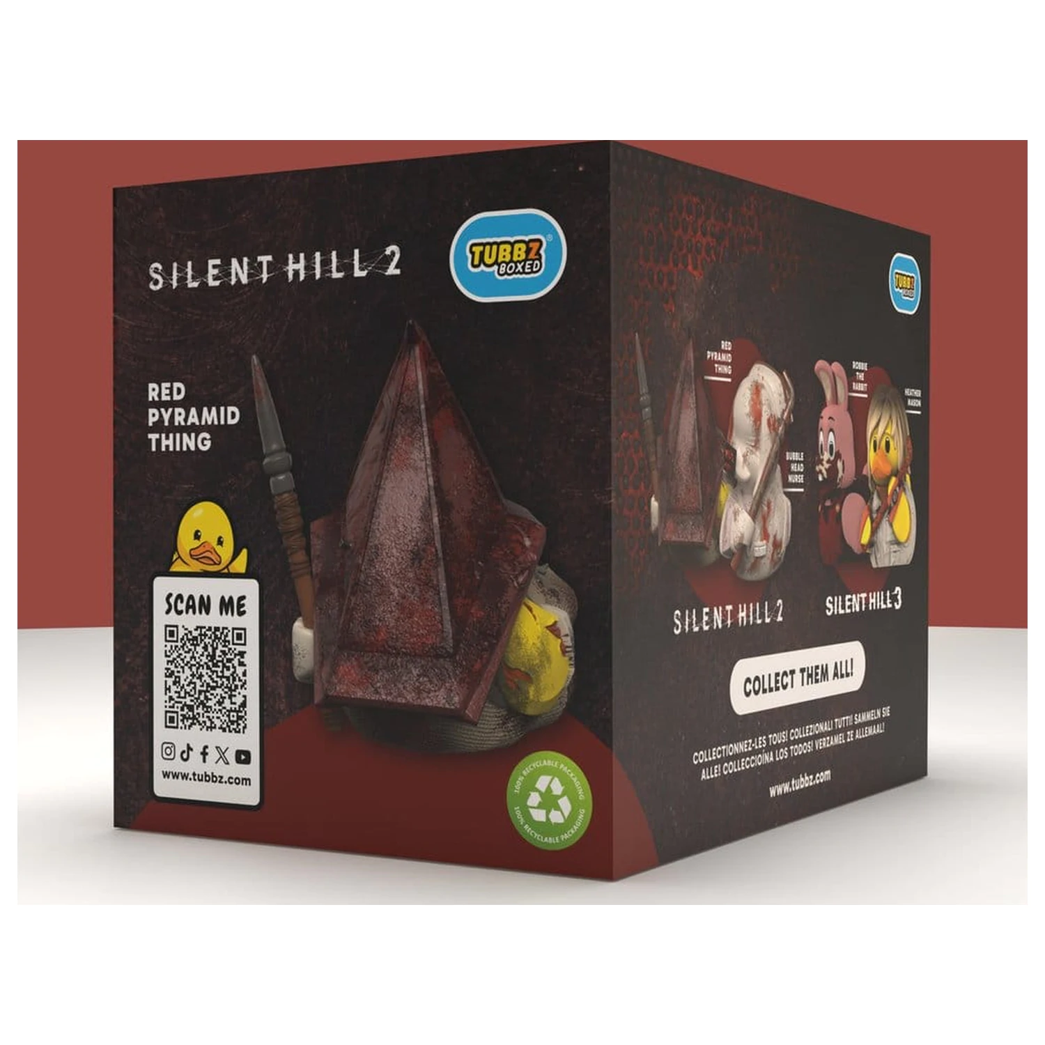 Silent Hill Tubbz PVC figura Pyramid Head Boxed Edition 10 cm  termékfotó