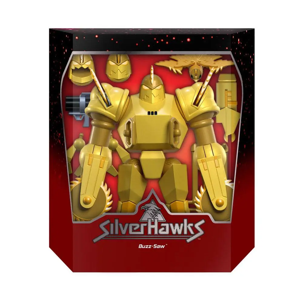 SilverHawks Ultimates Action Figure Buzz-Saw 20 cm termékfotó