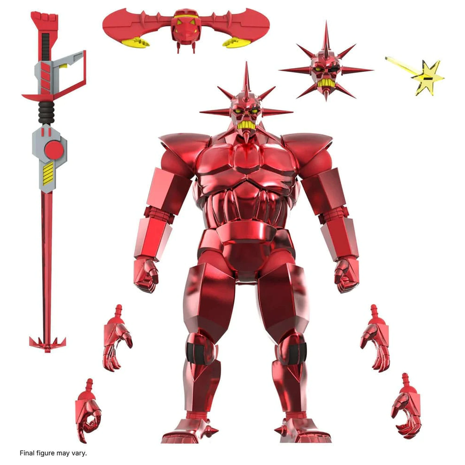 SilverHawks Ultimates akciófigura Mon*Star Metallic Vac Metal 18 cm termékfotó