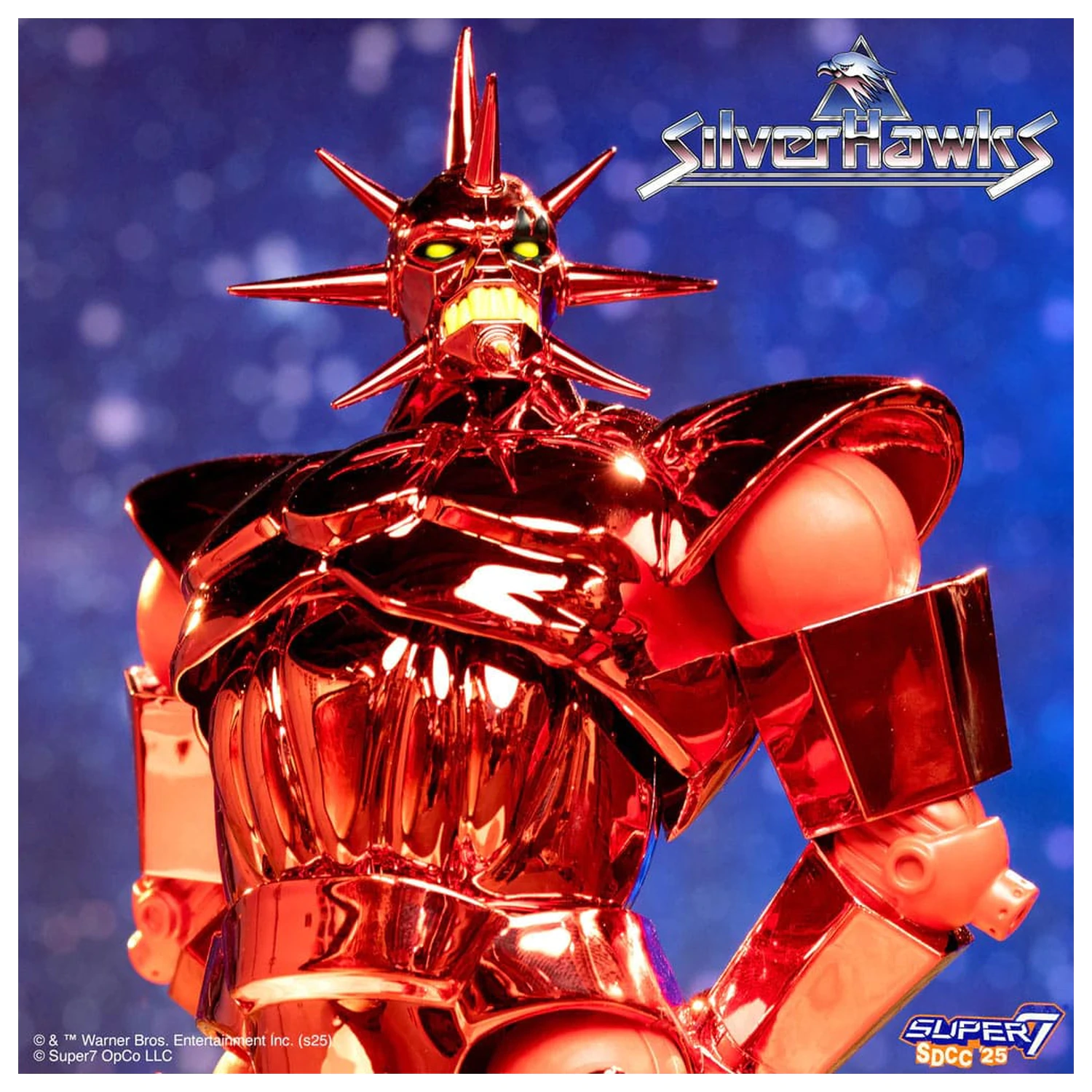 SilverHawks Ultimates akciófigura Mon*Star Metallic Vac Metal 18 cm termékfotó