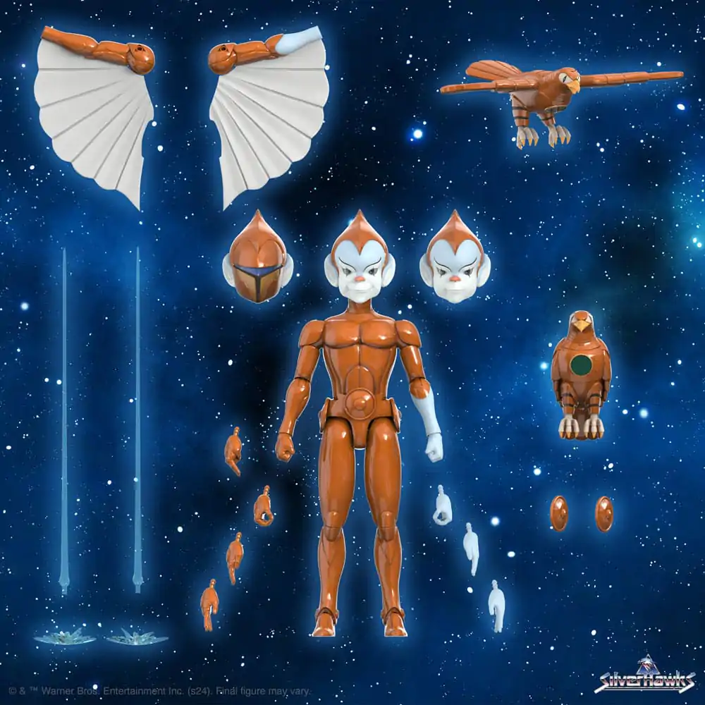 SilverHawks Ultimates Action Figure Wave 2 Copper Kidd (Cartoon Accurate) 18 cm termékfotó