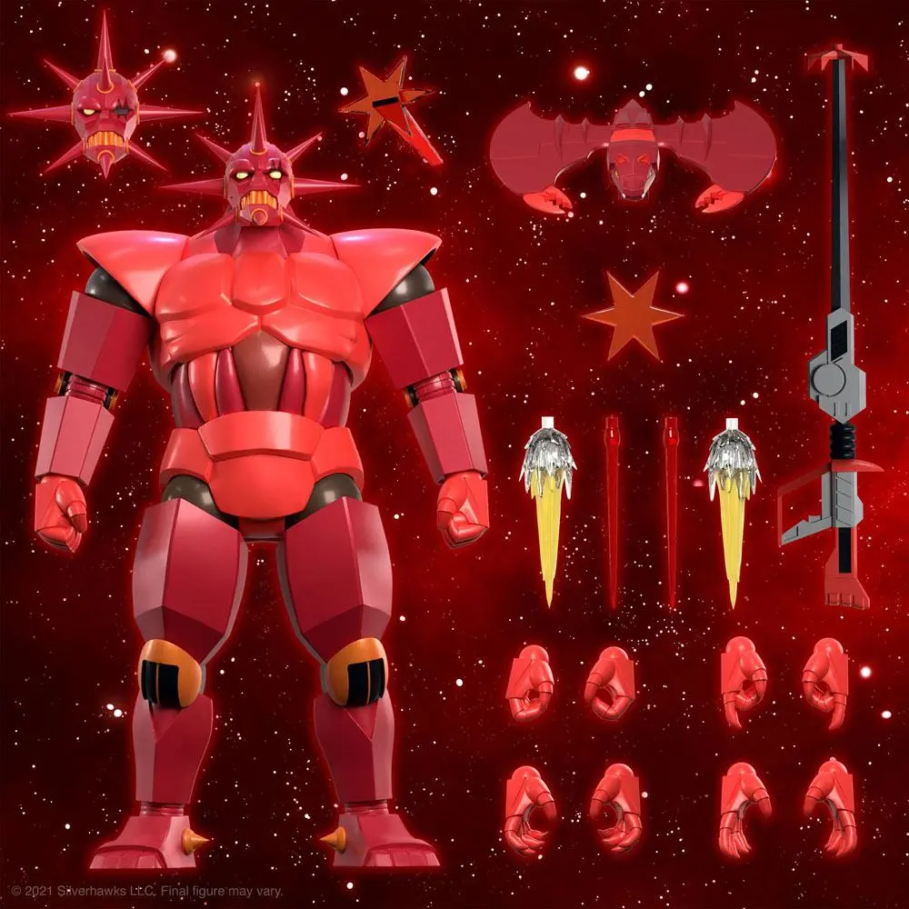 SilverHawks Ultimates Armored Mon Star akciófigura 28 cm termékfotó