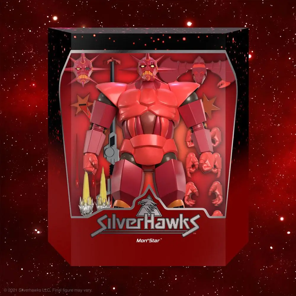 SilverHawks Ultimates Armored Mon Star akciófigura 28 cm termékfotó