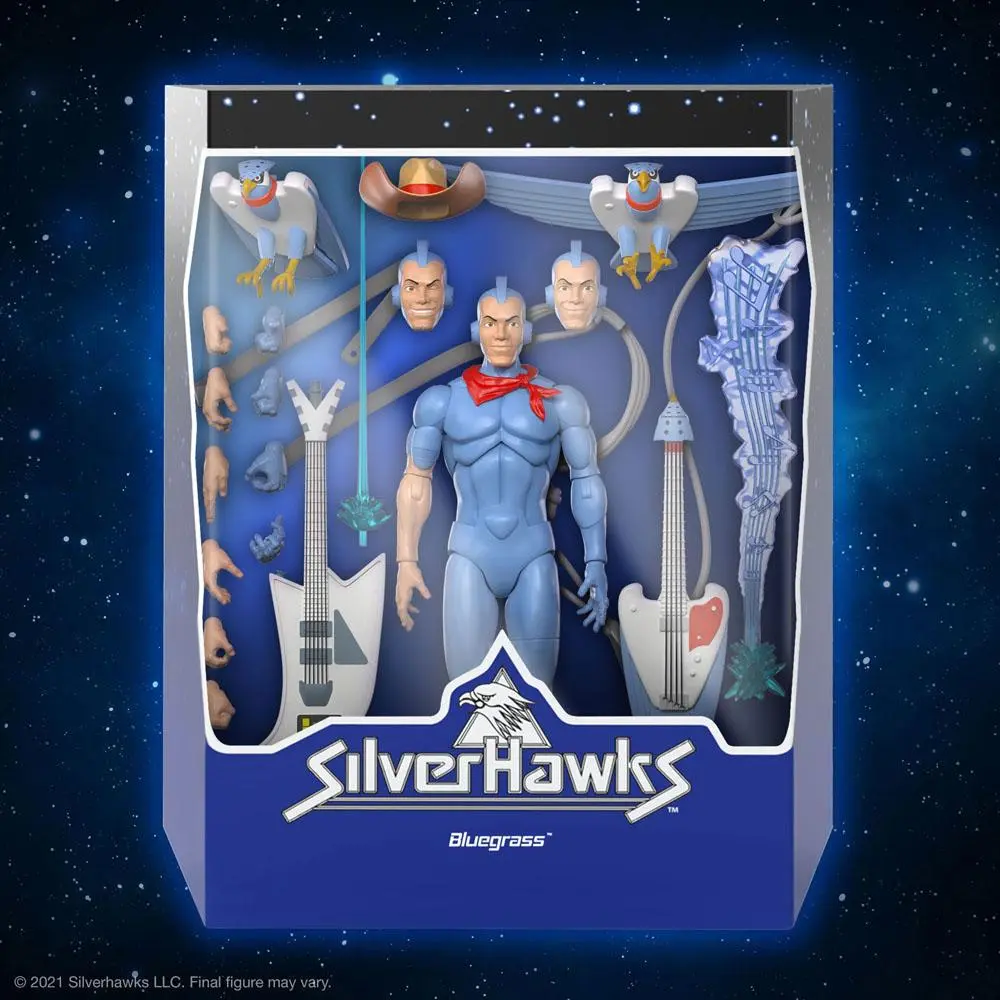 SilverHawks Ultimates Bluegrass akciófigura 18 cm termékfotó