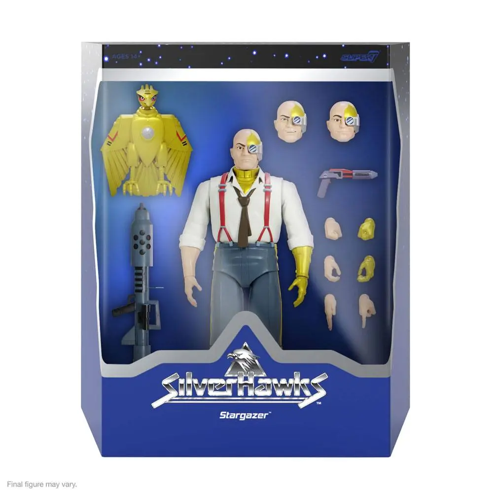 SilverHawks Ultimates Action Figure Commander Stargazer 18 cm termékfotó