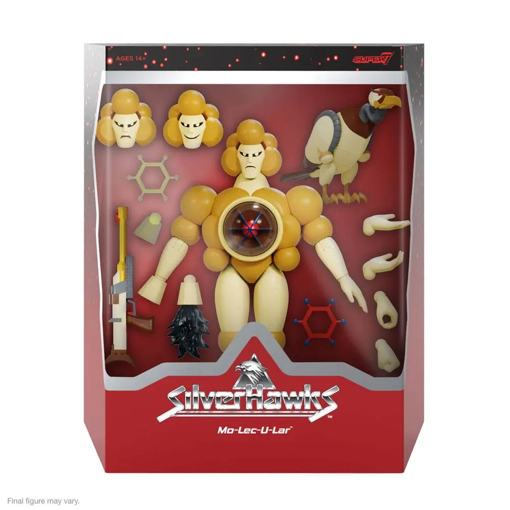 SilverHawks Ultimates Action Figure Mo-Lec-U-Lar 18 cm termékfotó