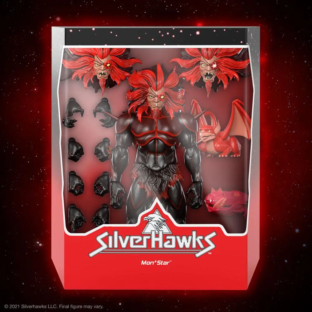 SilverHawks Ultimates Mon Star (Pre-transformation) akciófigura 18 cm termékfotó