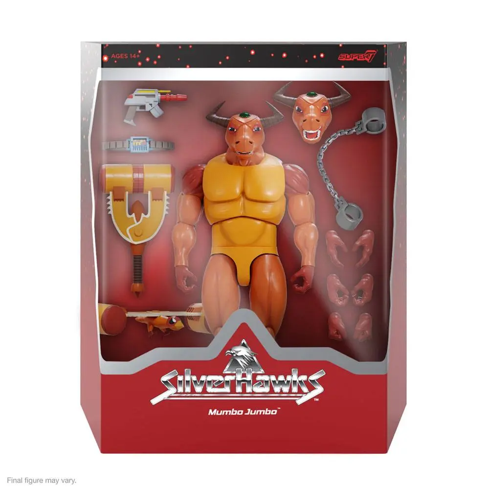 SilverHawks Ultimates Action Figure Mumbo Jumbo 18 cm termékfotó