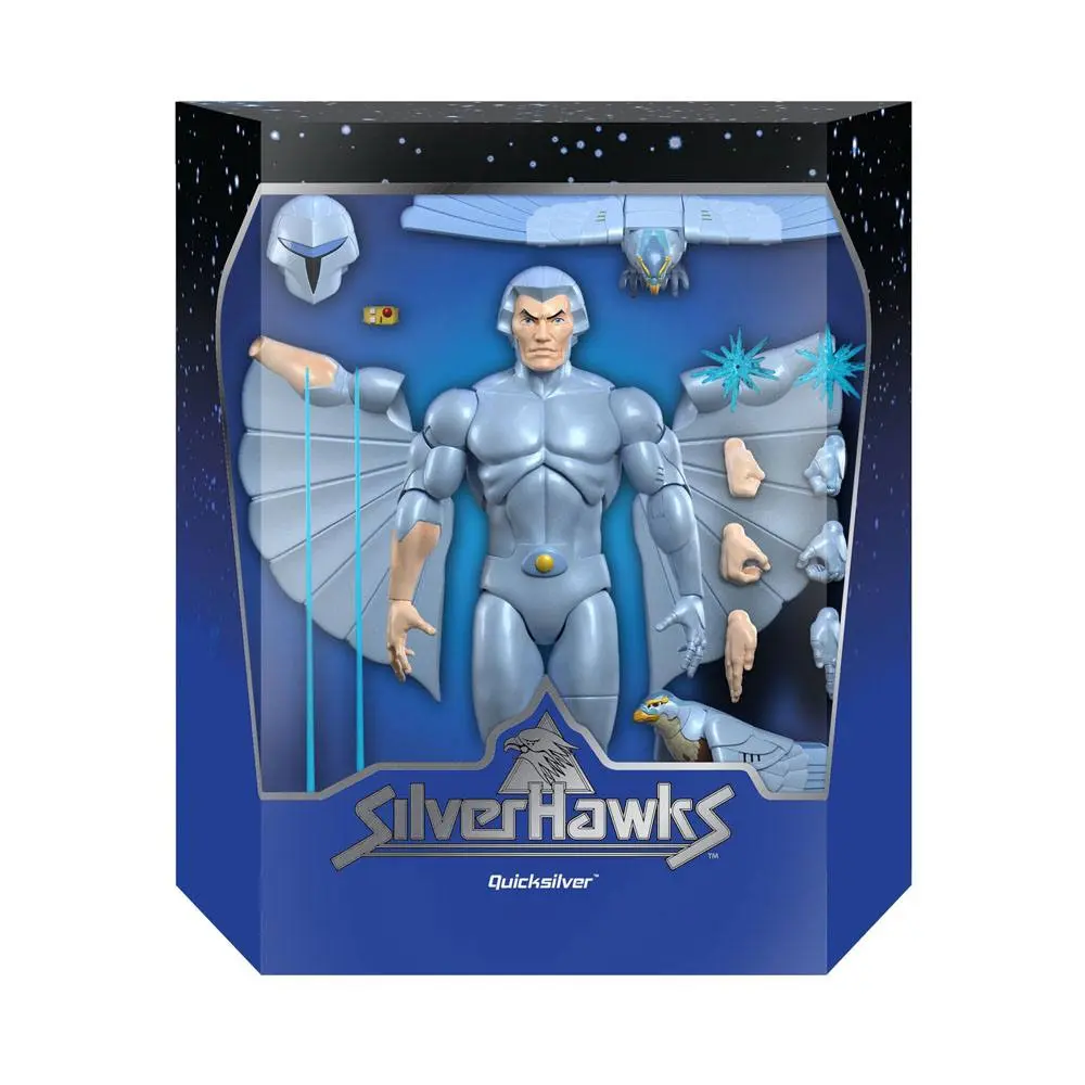 SilverHawks Ultimates QuickSilver akciófigura 18 cm termékfotó