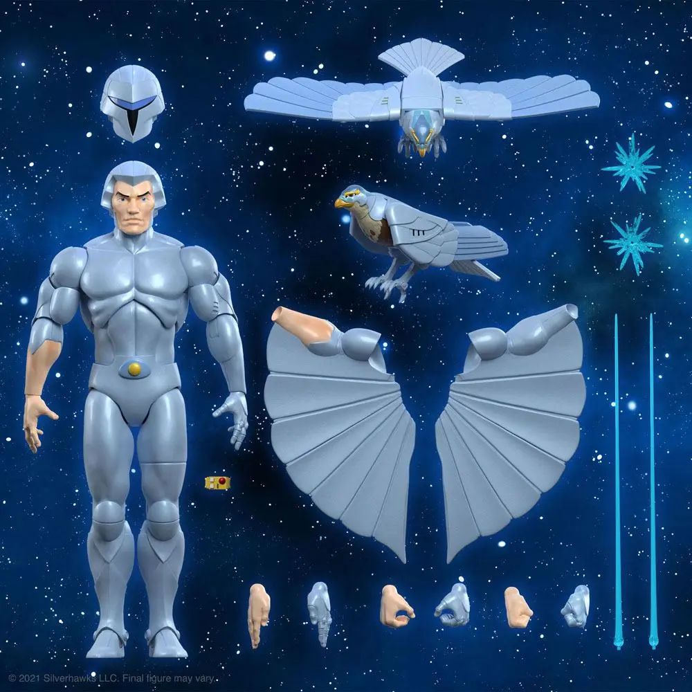 SilverHawks Ultimates QuickSilver akciófigura 18 cm termékfotó