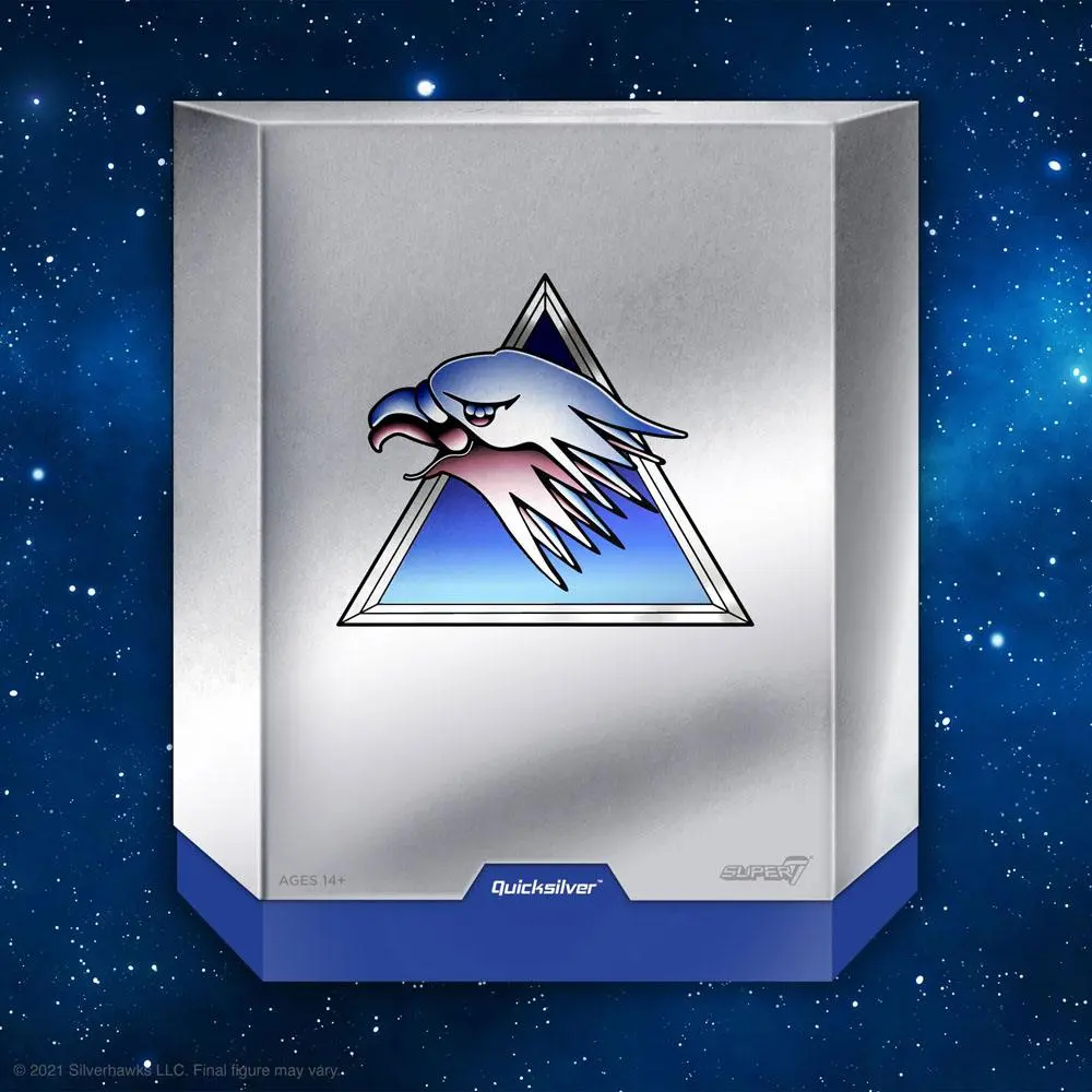 SilverHawks Ultimates QuickSilver akciófigura 18 cm termékfotó