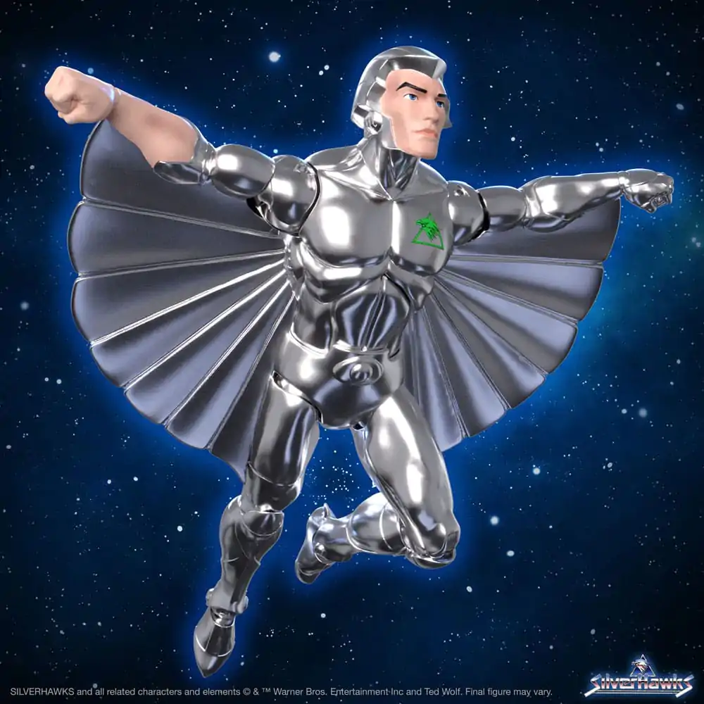 SilverHawks Ultimates Quicksilver (Toy Version) akciófigura 18 cm termékfotó