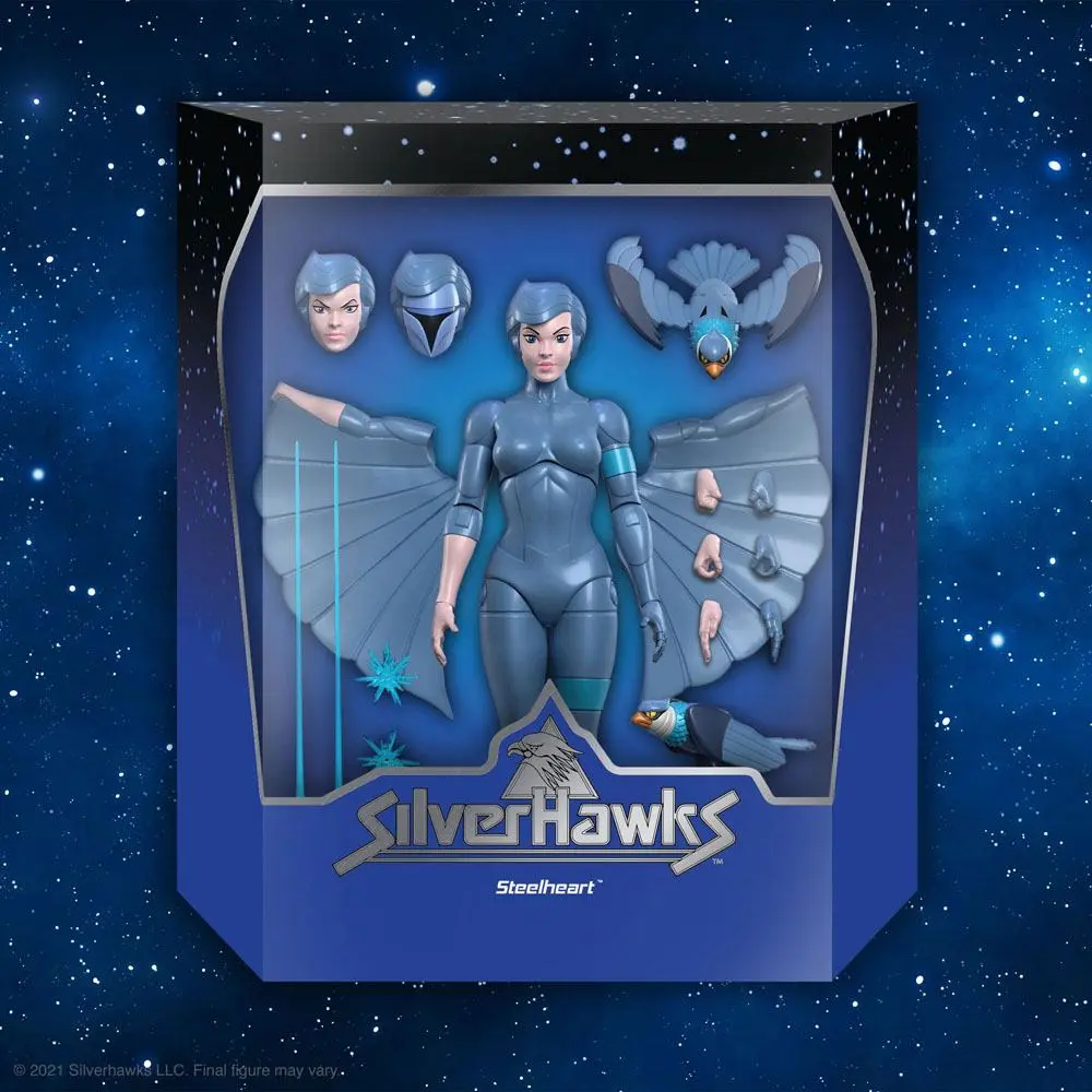 SilverHawks Ultimates Action Figure Steelheart 18 cm termékfotó