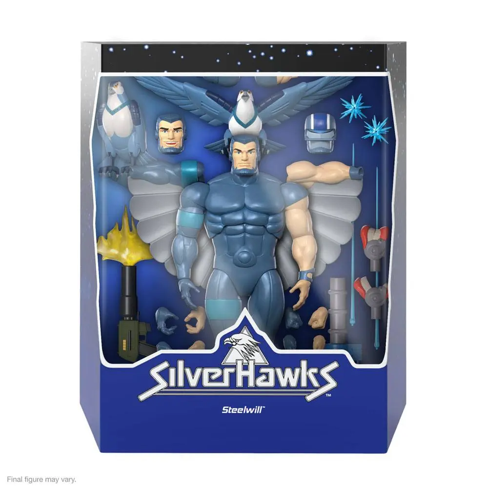 SilverHawks Ultimates Steelwill akciófigura 18 cm termékfotó
