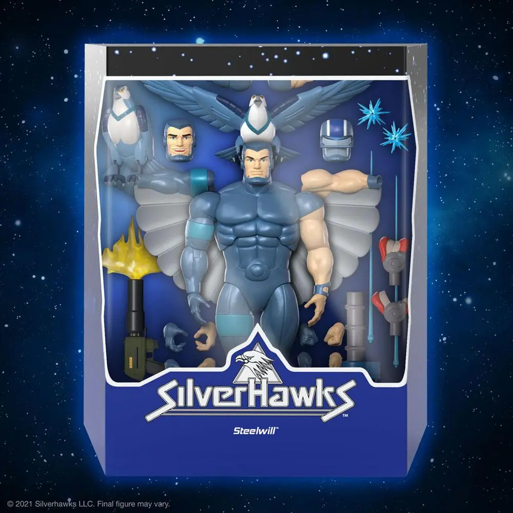 SilverHawks Ultimates Steelwill akciófigura 18 cm termékfotó
