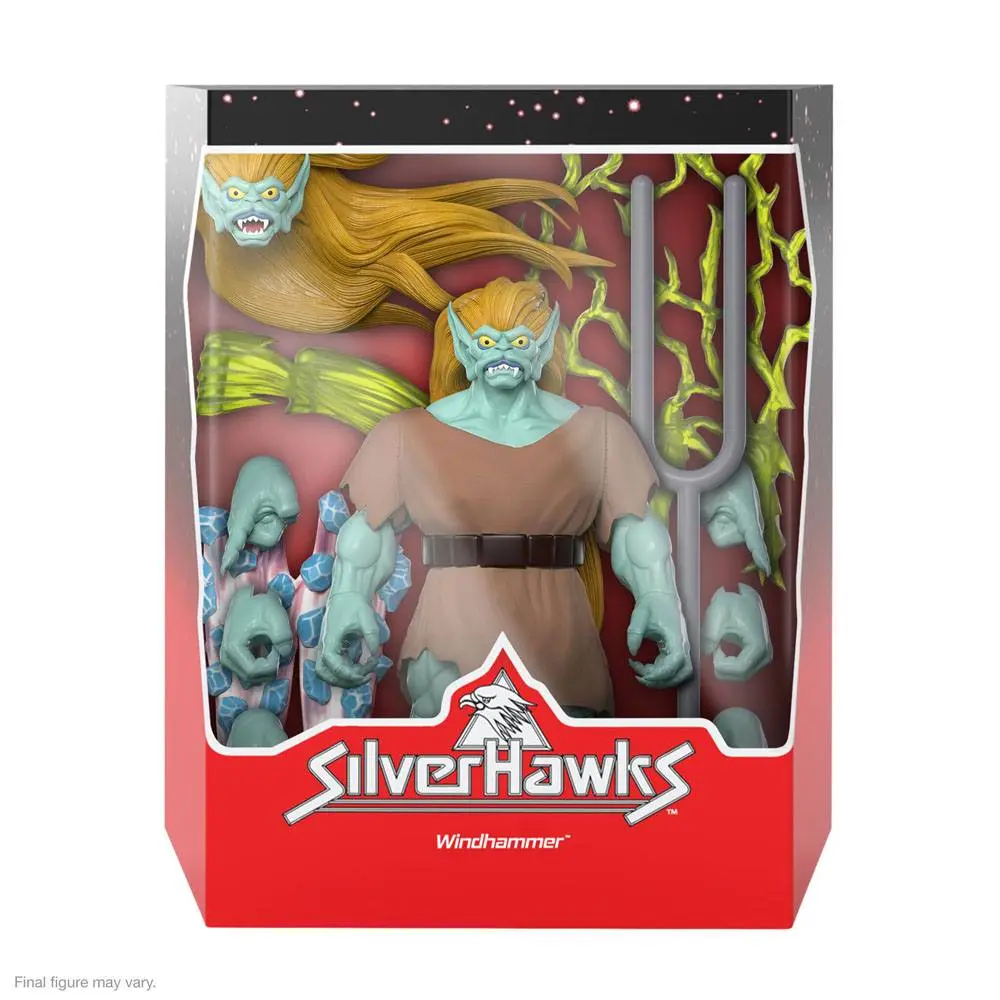 SilverHawks Ultimates Windhammer akciófigura 18 cm termékfotó