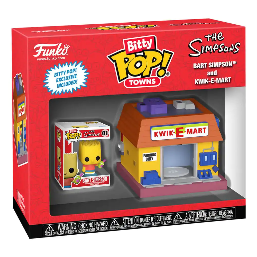 Simpsons Bitty Funko POP! Town Vinyl Figur Kwik-E-Mart termékfotó