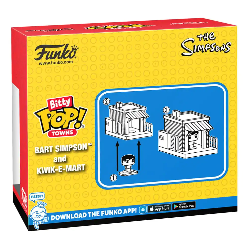 Simpsons Bitty Funko POP! Town Vinyl Figur Kwik-E-Mart termékfotó