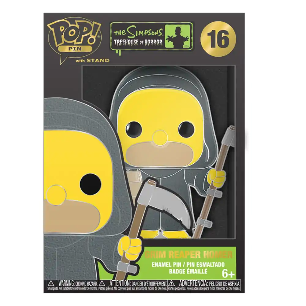 Simpsons Horror Loungefly Funko POP! Enamel Pin Homer 10 cm termékfotó