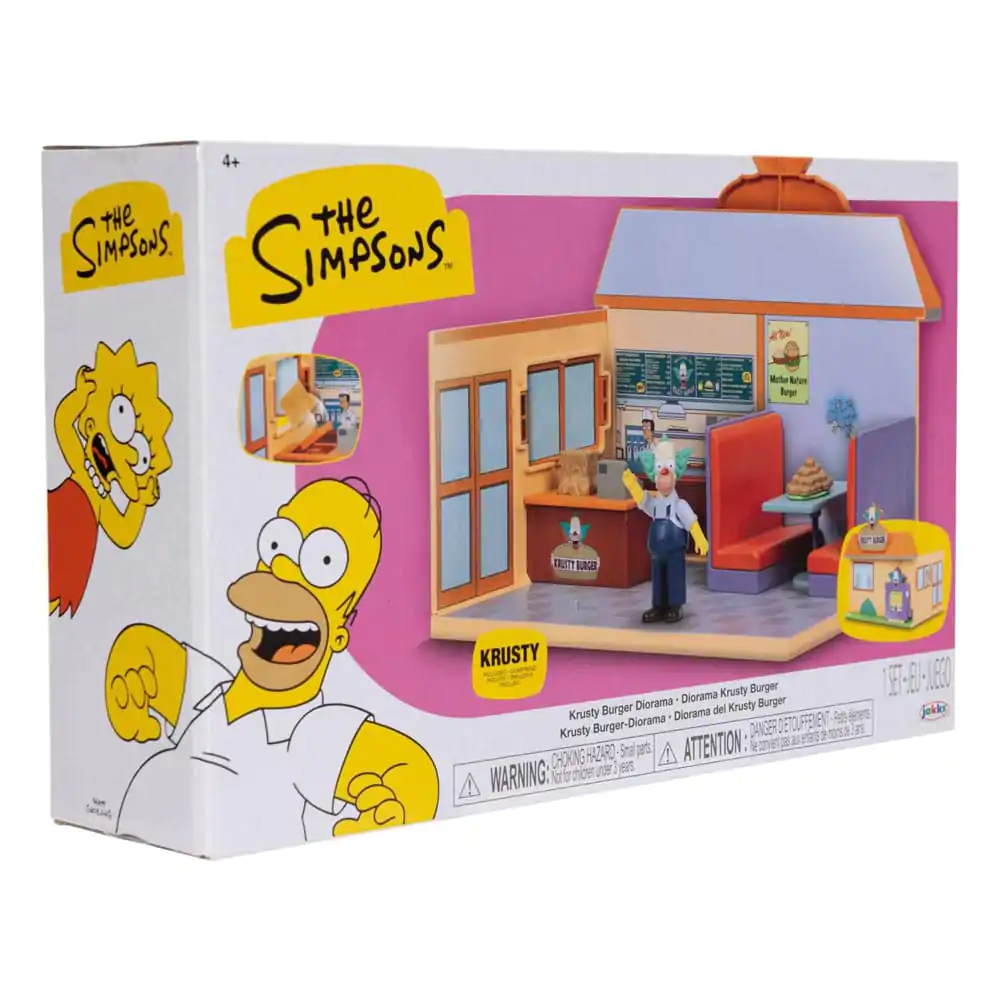 Simpsons Krusty Burger Mini figura játékkészlet termékfotó