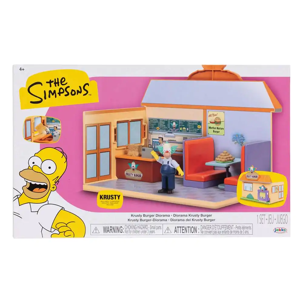 Simpsons Krusty Burger Mini figura játékkészlet termékfotó