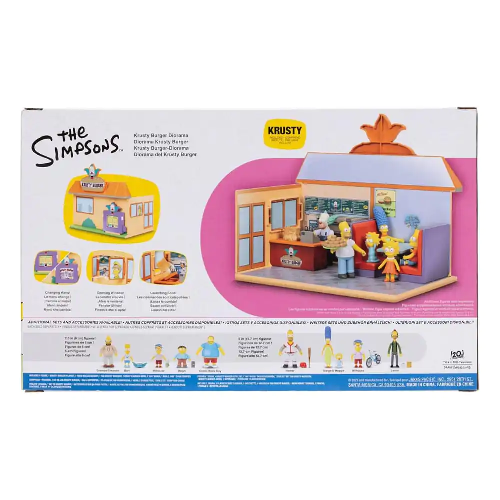 Simpsons Krusty Burger Mini figura játékkészlet termékfotó