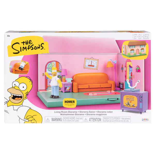 Simpsons Living Room Mini figura játékkészlet termékfotó