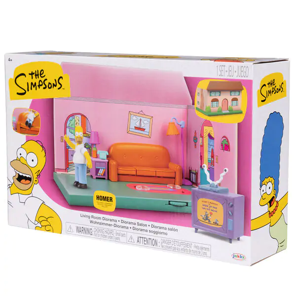 Simpsons Living Room Mini figura játékkészlet termékfotó