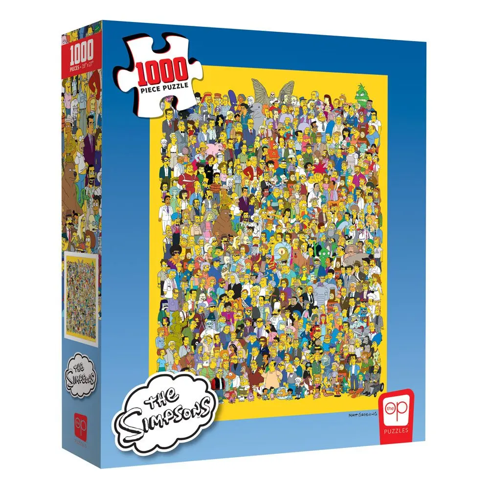 Simpsons puzzle Puzzle Cast of Thousands (1000 darab) termékfotó