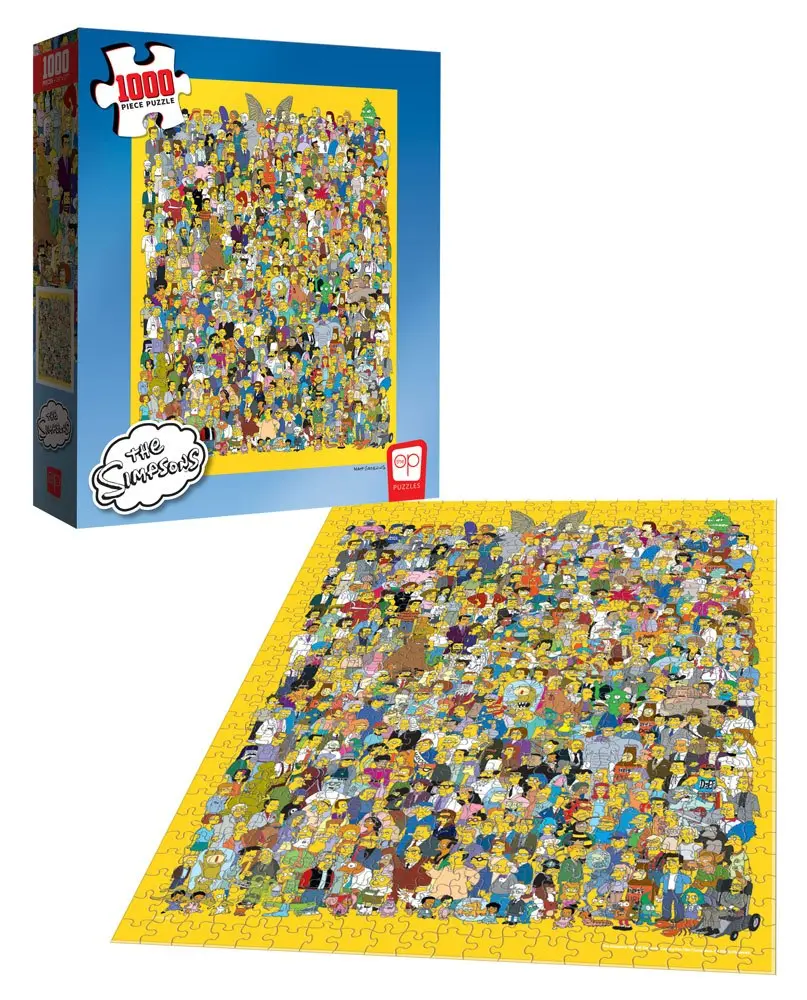 Simpsons puzzle Puzzle Cast of Thousands (1000 darab) termékfotó
