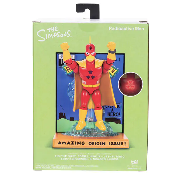 Simpsons Radioactive Man akciófigura 13 cm termékfotó