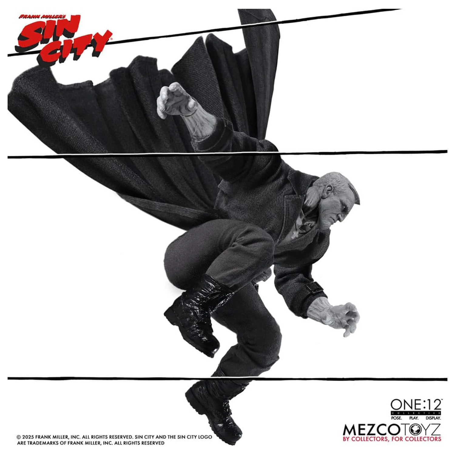 Sin City 1/12 Marv akciófigura 17 cm termékfotó